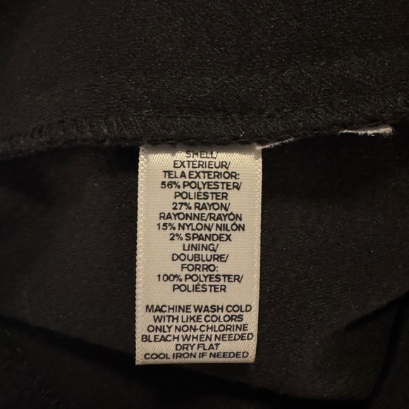 Women’s Ann Taylor Loft Black Sleeveless Dress - Picture 4 of 8